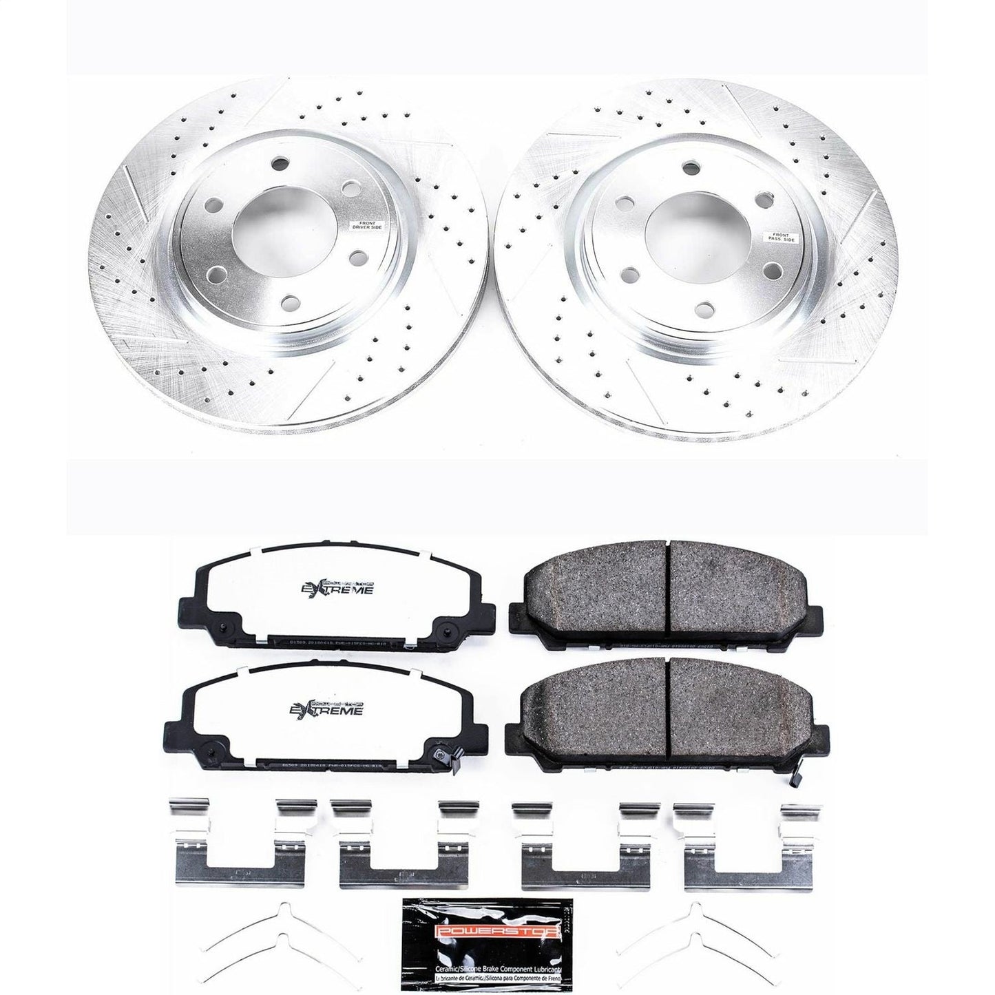 PowerStop Front Z36 Truck & Tow Brake Kit | Nissan Armada (12-15) (K5821-36)