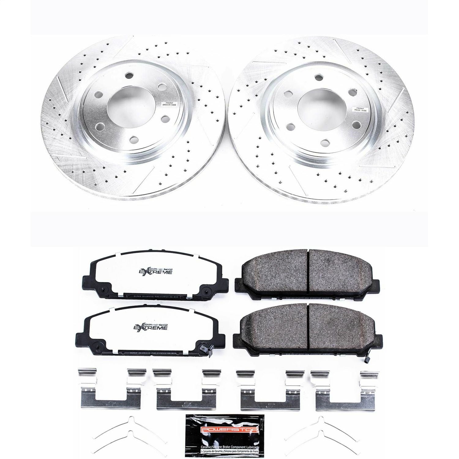 PowerStop Front Z36 Truck & Tow Brake Kit | Nissan Armada (12-15) (K5821-36)