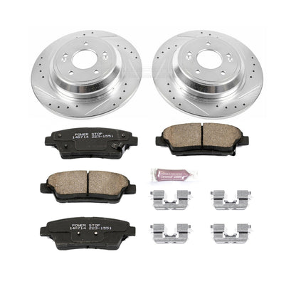 PowerStop Rear Z23 Evolution Sport Brake Kit | Genesis G80 (17-18) (K5848)