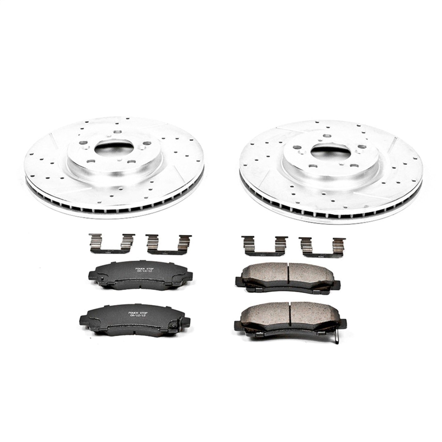 PowerStop Front Z23 Evolution Sport Brake Kit | Acura TL (09-14) (K5855)