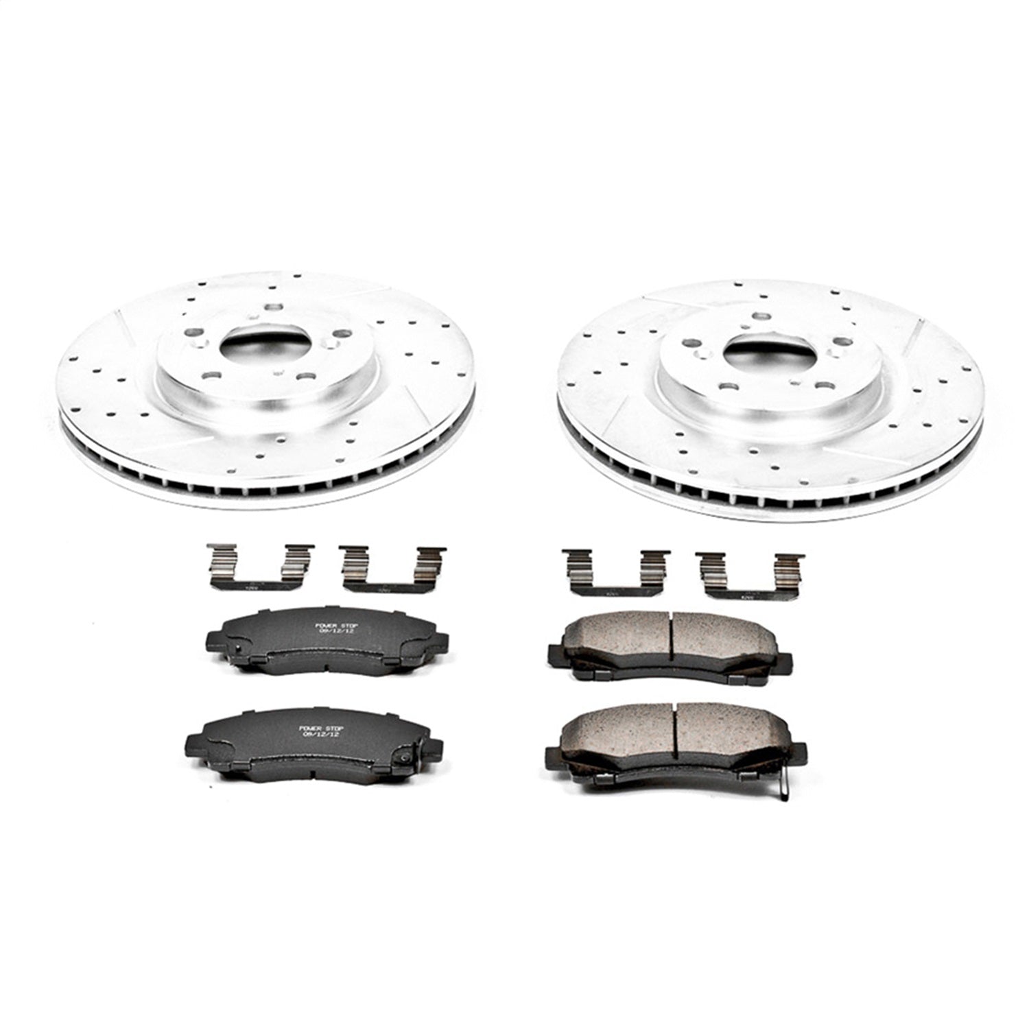 PowerStop Front Z23 Evolution Sport Brake Kit | Acura TL (09-14) (K5855)