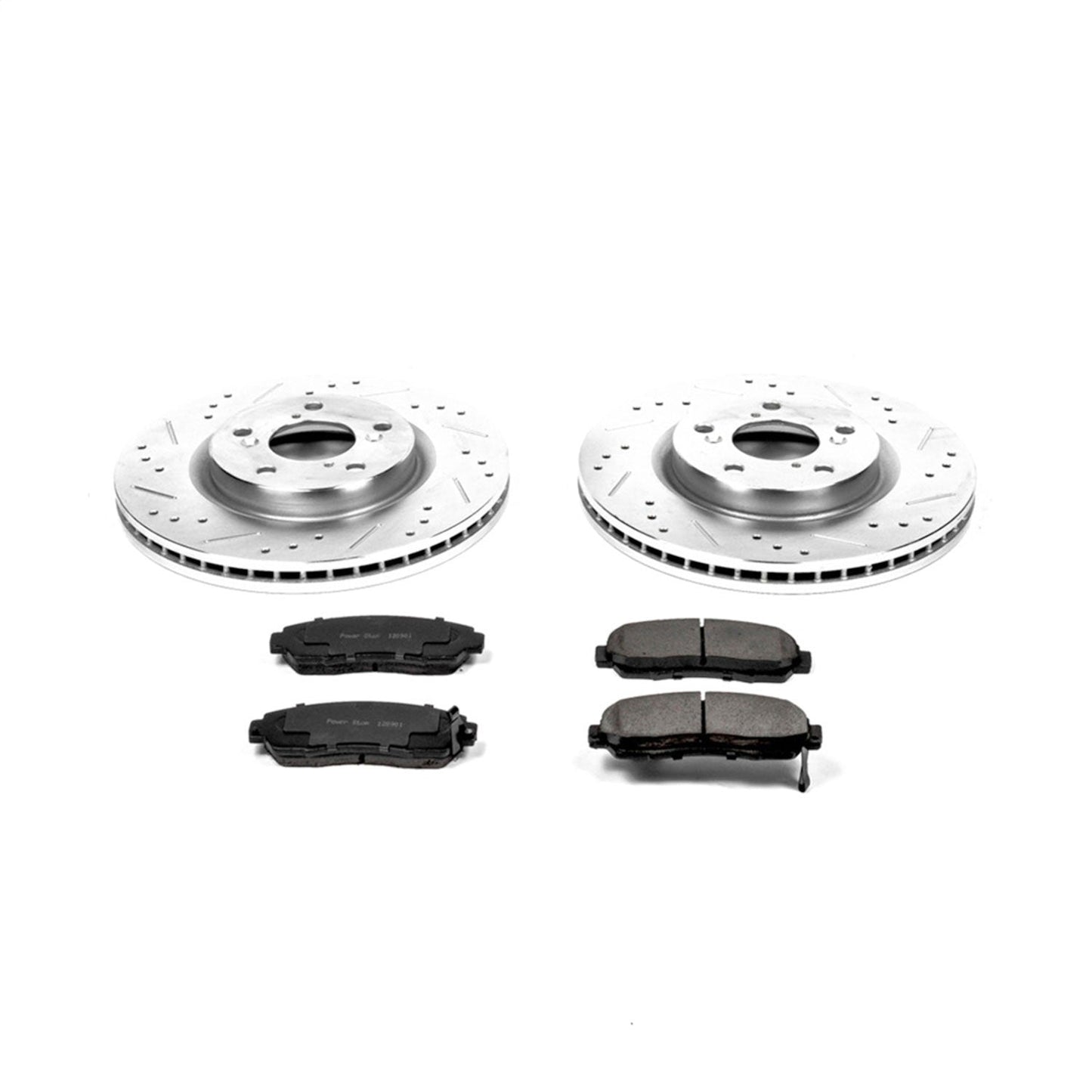 PowerStop Front Z23 Evolution Sport Brake Kit | Honda Odyssey (11-14) (K5857)