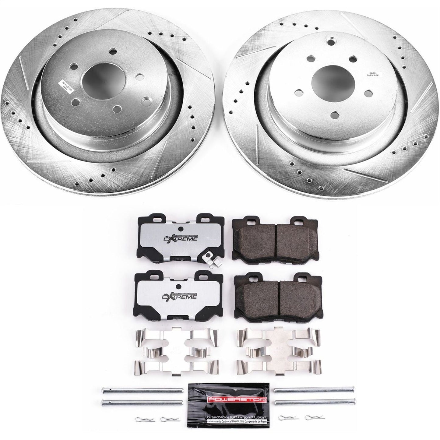 PowerStop Rear Z26 Street Warrior Brake Kit | Infiniti FX50 (09-13) (K5861-26)