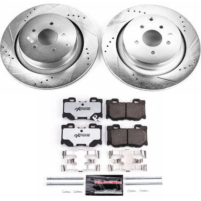 PowerStop Rear Z26 Street Warrior Brake Kit | Infiniti FX50 (09-13) (K5861-26)