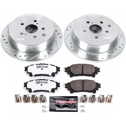 PowerStop Rear Z36 Truck & Tow Brake Kit | Lexus RX350 (10-15) (K5864-36)