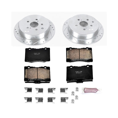 PowerStop Rear Z23 Evolution Sport Brake Kit | Lexus RX350 (10-15) (K5864)