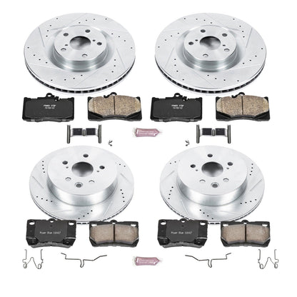 PowerStop Front & Rear Z23 Evolution Sport Brake Kit | Lexus GS350 (09-11) (K5869)