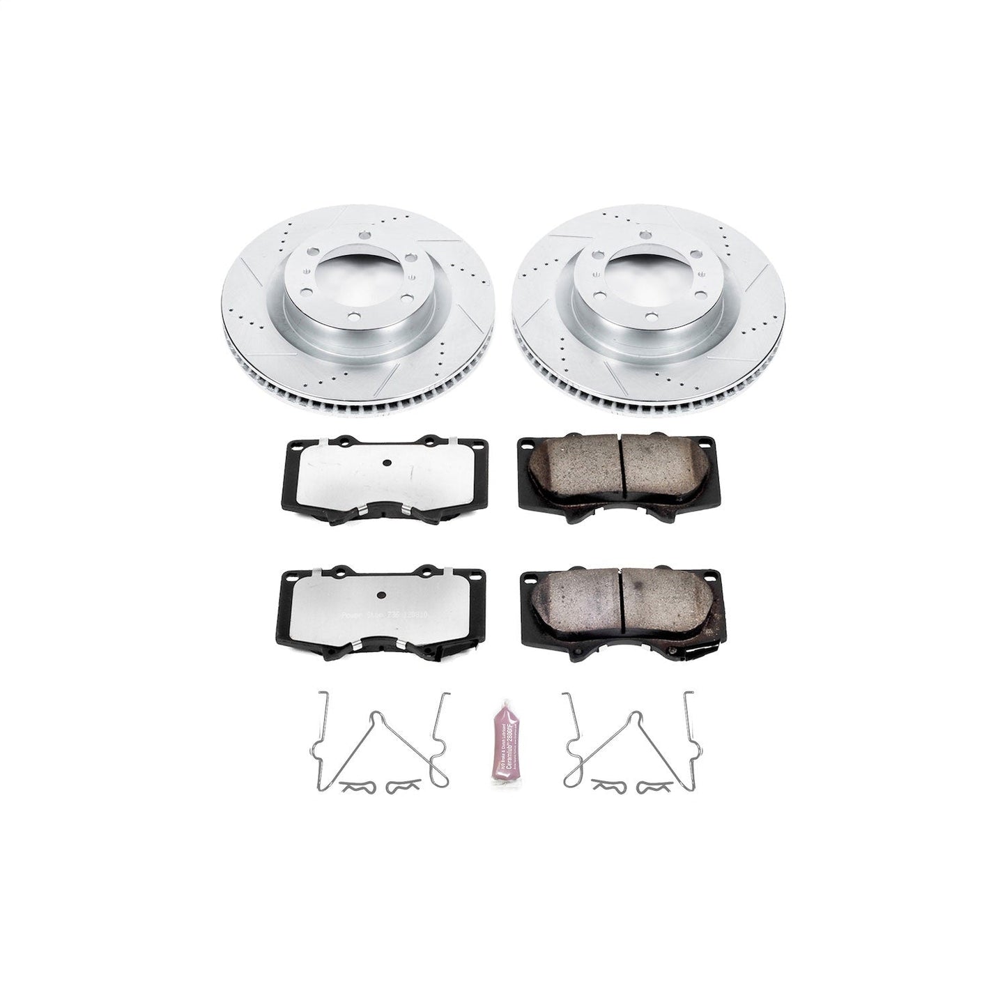 PowerStop Front Z36 Truck & Tow Brake Kit | Lexus GX460 (10-19) (K5873-36)