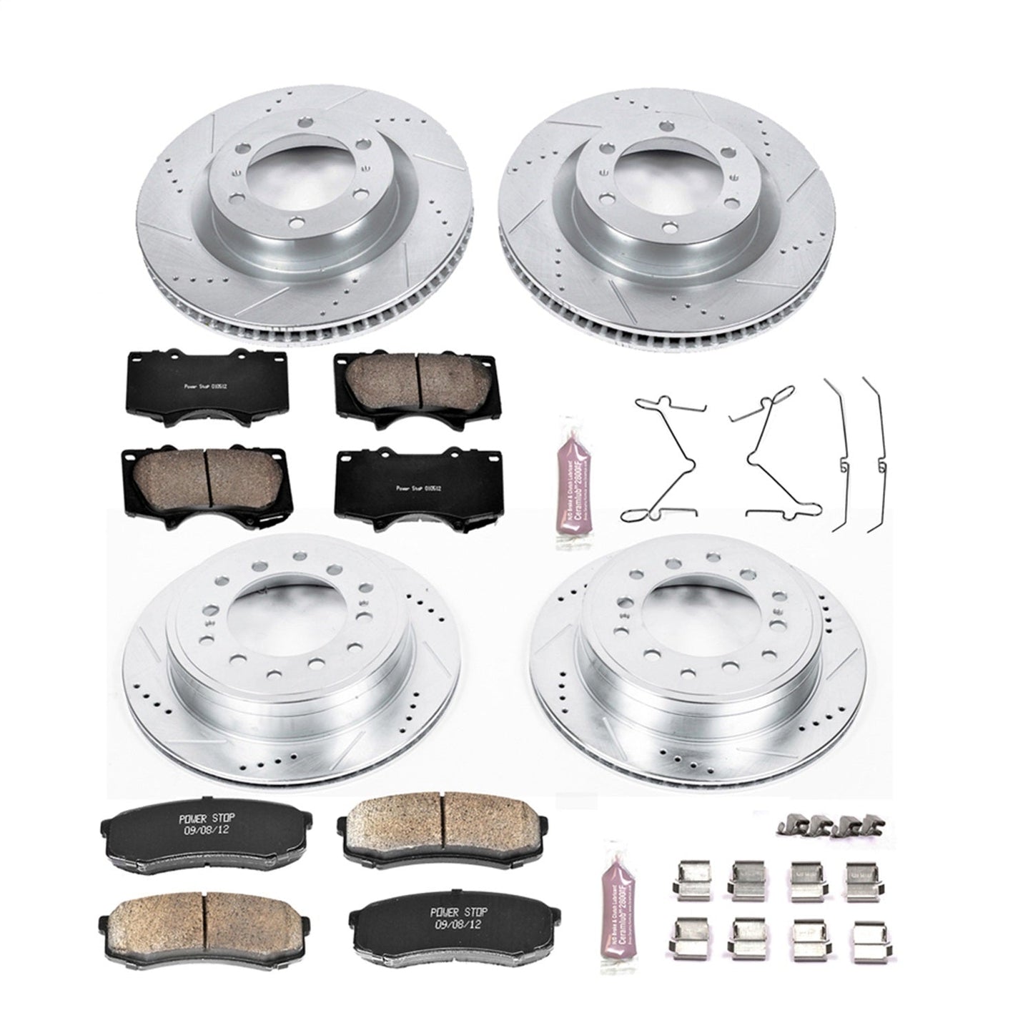 PowerStop Front & Rear Z23 Evolution Sport Brake Kit | Lexus GX460 (10-19) (K5874)