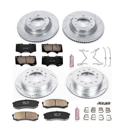 PowerStop Front & Rear Z23 Evolution Sport Brake Kit | Lexus GX460 (10-19) (K5874)