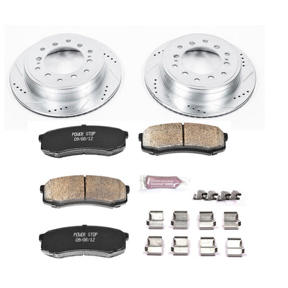 PowerStop Rear Z23 Evolution Sport Brake Kit | Lexus GX460 (10-19) (K5875)