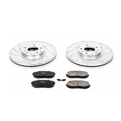 PowerStop Front Z23 Evolution Sport Brake Kit | Mazda CX-9 (07-15) (K5878)