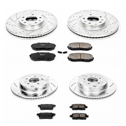 PowerStop Front & Rear Z23 Evolution Sport Brake Kit | Mazda CX-9 (07-15) (K5879)