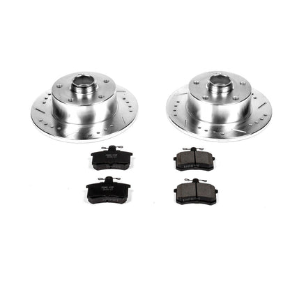 PowerStop Rear Z23 Evolution Sport Brake Kit | Audi A4 (96-97) (K588)