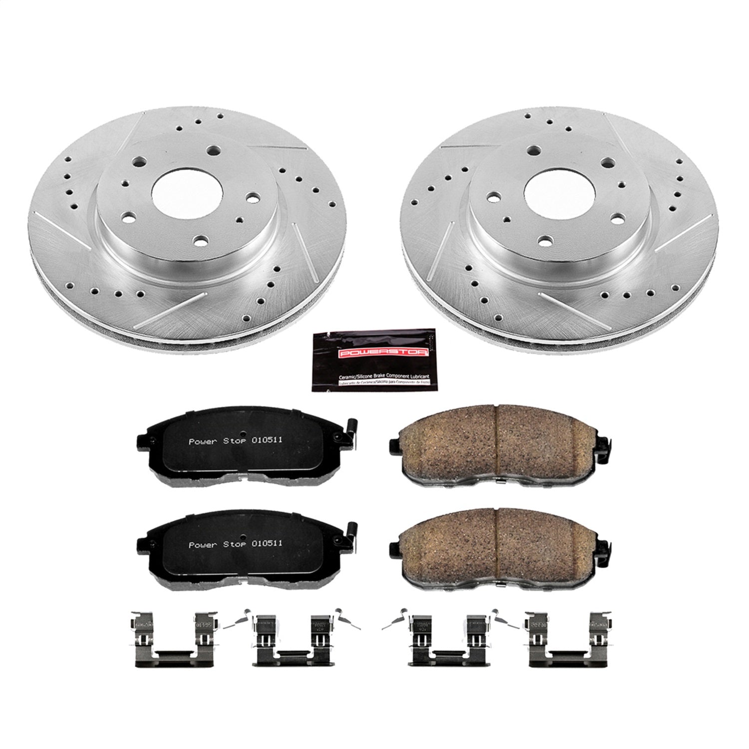 PowerStop Front Z23 Evolution Sport Brake Kit | Suzuki SX4 (07-13) (K5887)