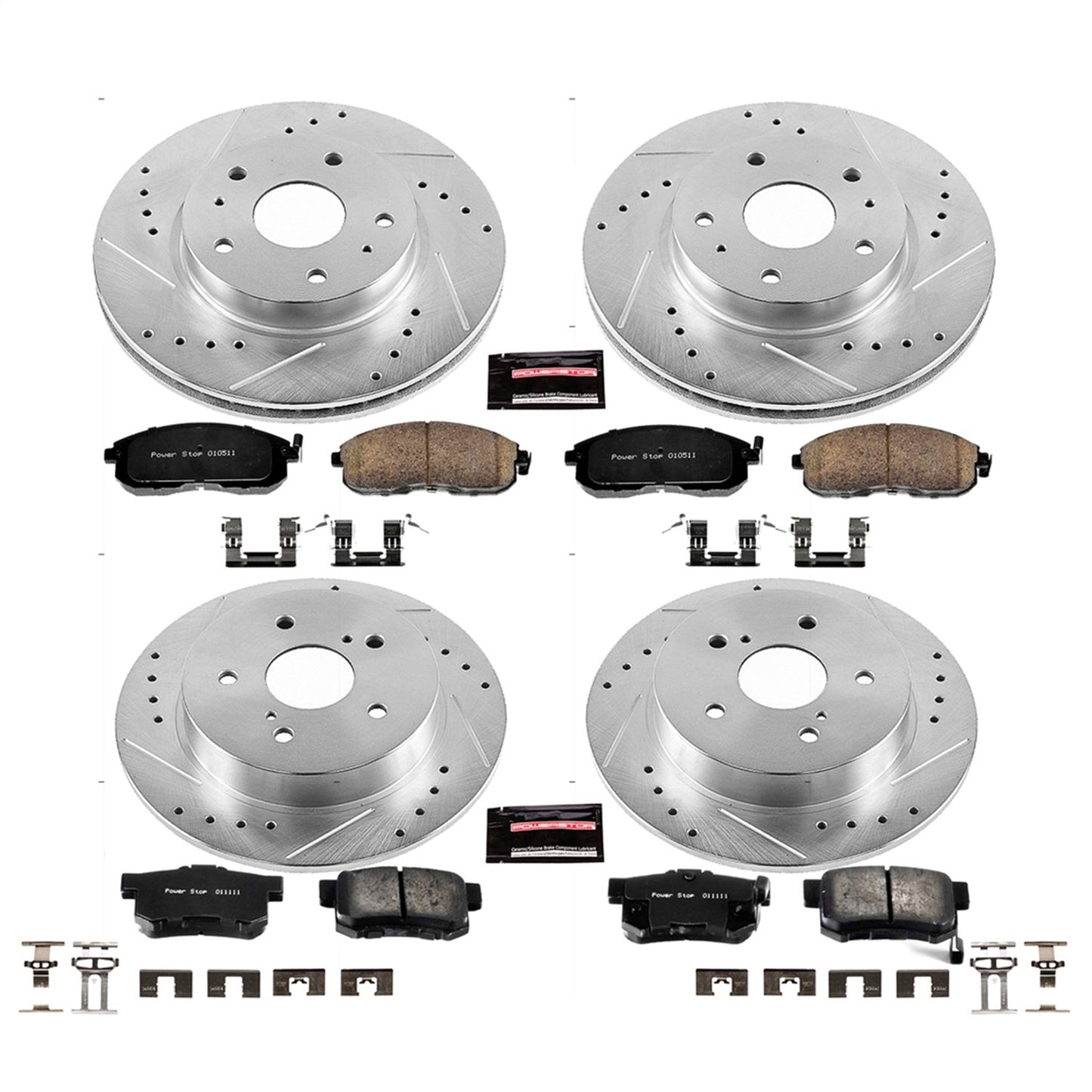 PowerStop Front & Rear Z23 Evolution Sport Brake Kit | Suzuki SX4 (07-13) (K5888)