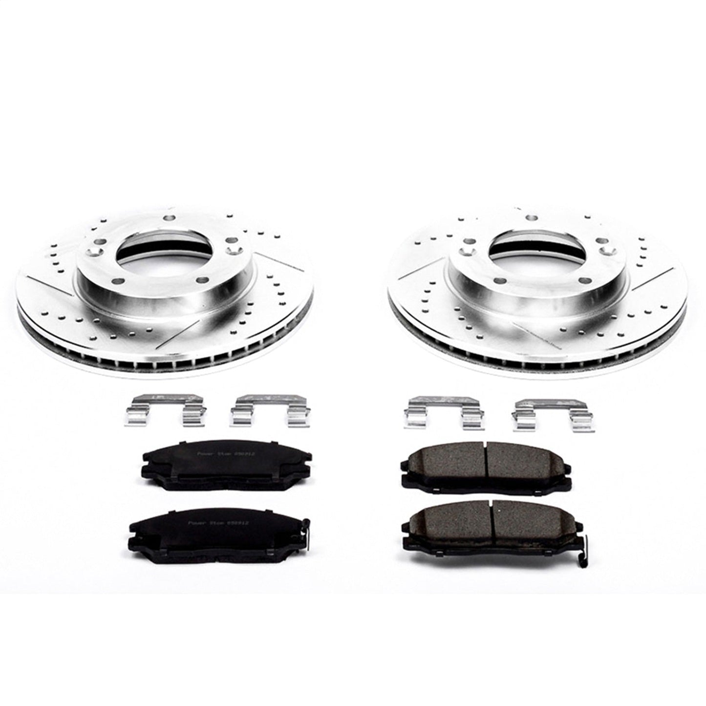 PowerStop Front Z23 Evolution Sport Brake Kit | Kia Sorento (03-06) (K5899)