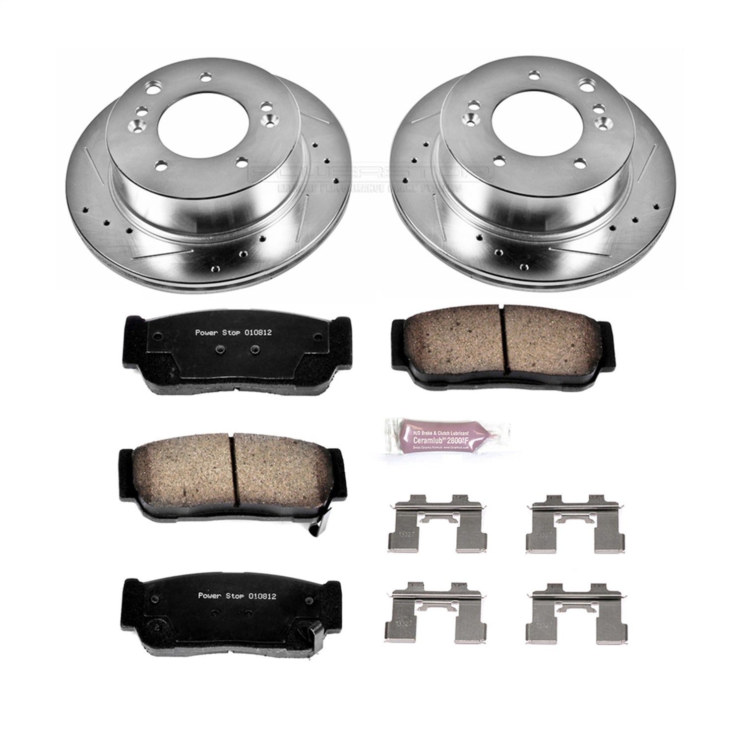 PowerStop Rear Z23 Evolution Sport Brake Kit | Kia Sorento (03-06) (K5901)