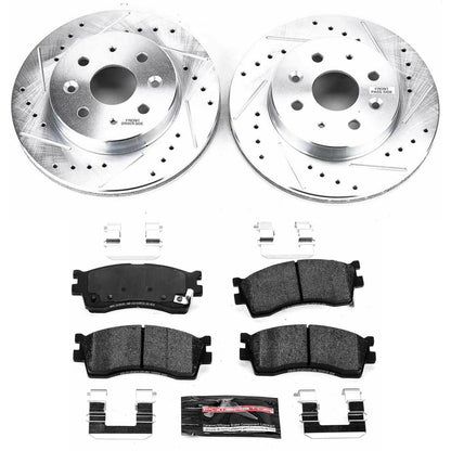 PowerStop Z23 Evolution Sport Front Brake Kit | Kia Rio (03-05) (K5902)