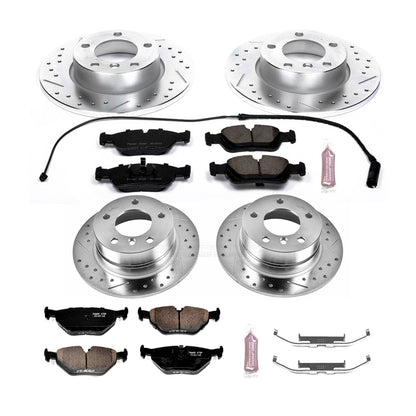 PowerStop Front & Rear Z23 Evolution Sport Brake Kit | BMW 318ti (95-99) (K591)