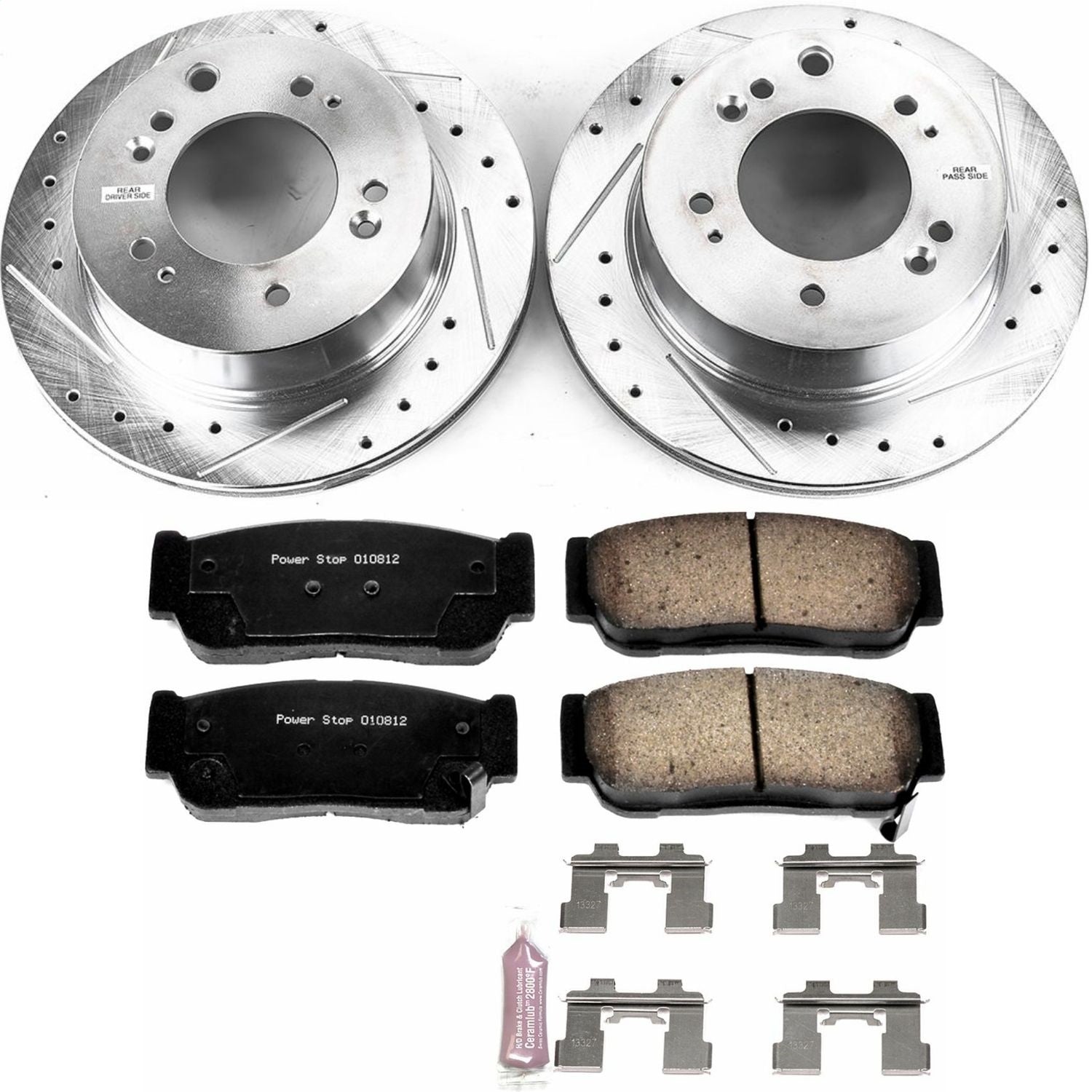 PowerStop Rear Z23 Evolution Sport Brake Kit | Kia Sorento (07-09) (K5910)
