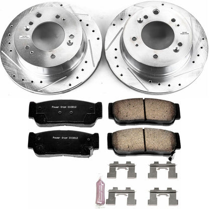 PowerStop Rear Z23 Evolution Sport Brake Kit | Kia Sorento (07-09) (K5910)