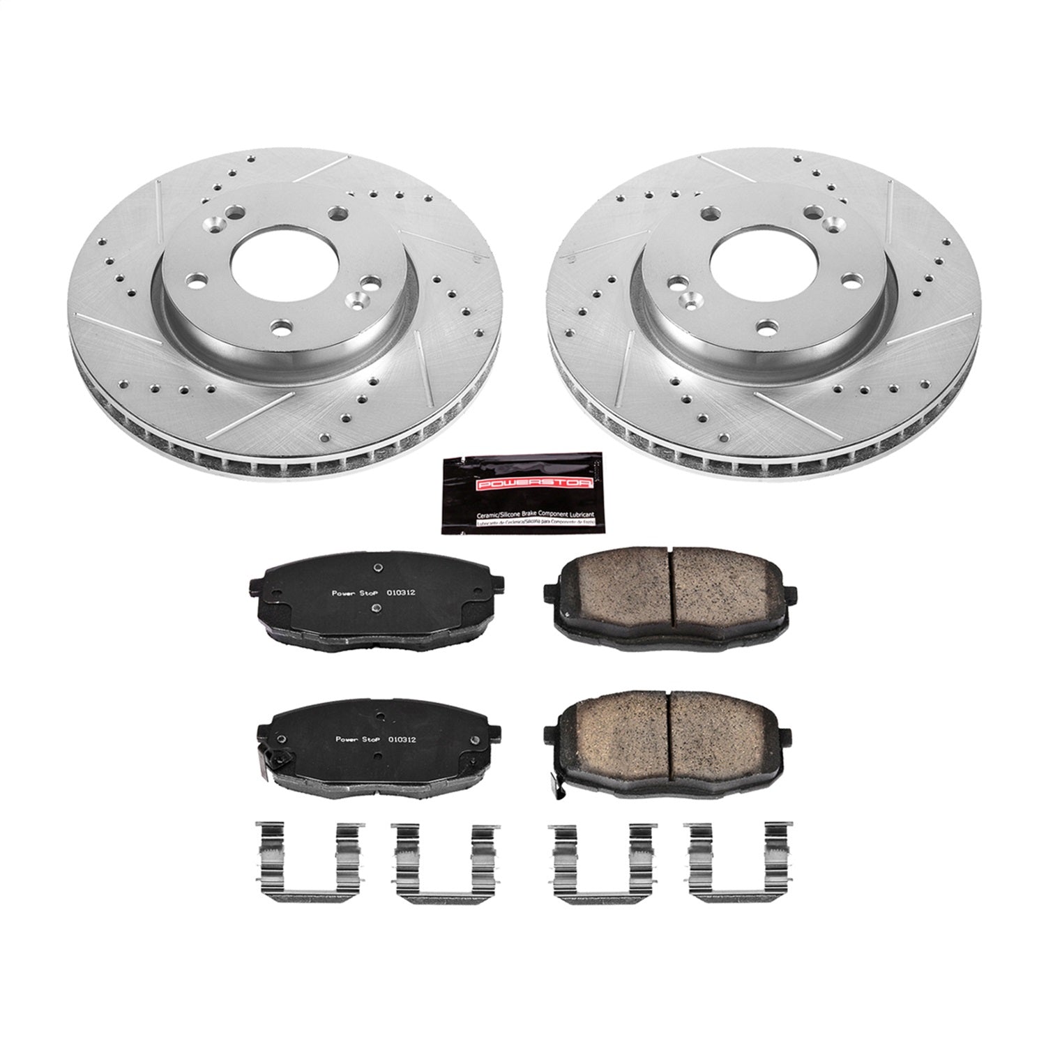 PowerStop Z23 Evolution Sport Front Brake Kit | Kia Forte (10-13) (K5911)