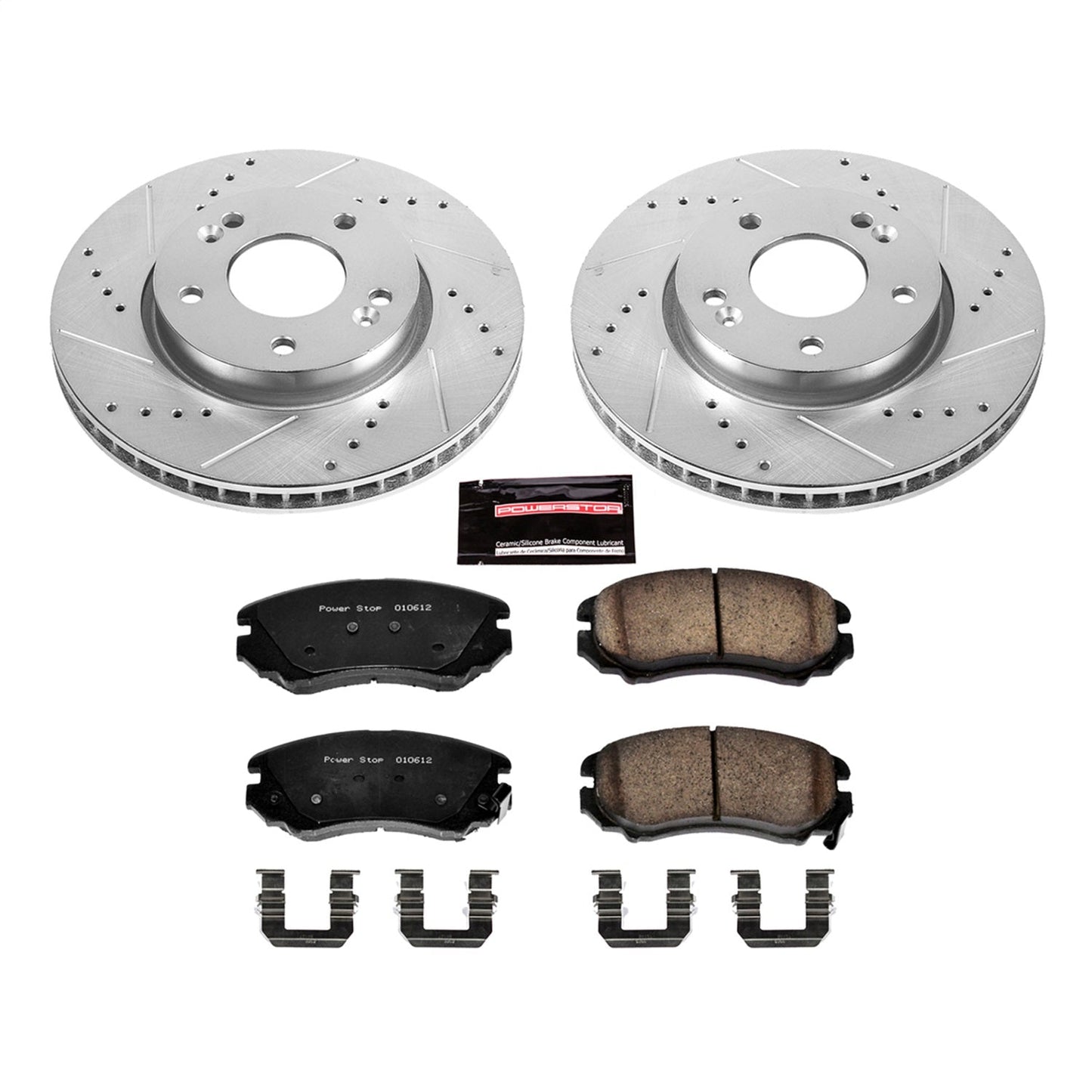 PowerStop Z23 Evolution Sport Front Brake Kit | Kia Soul (10-11) (K5913)