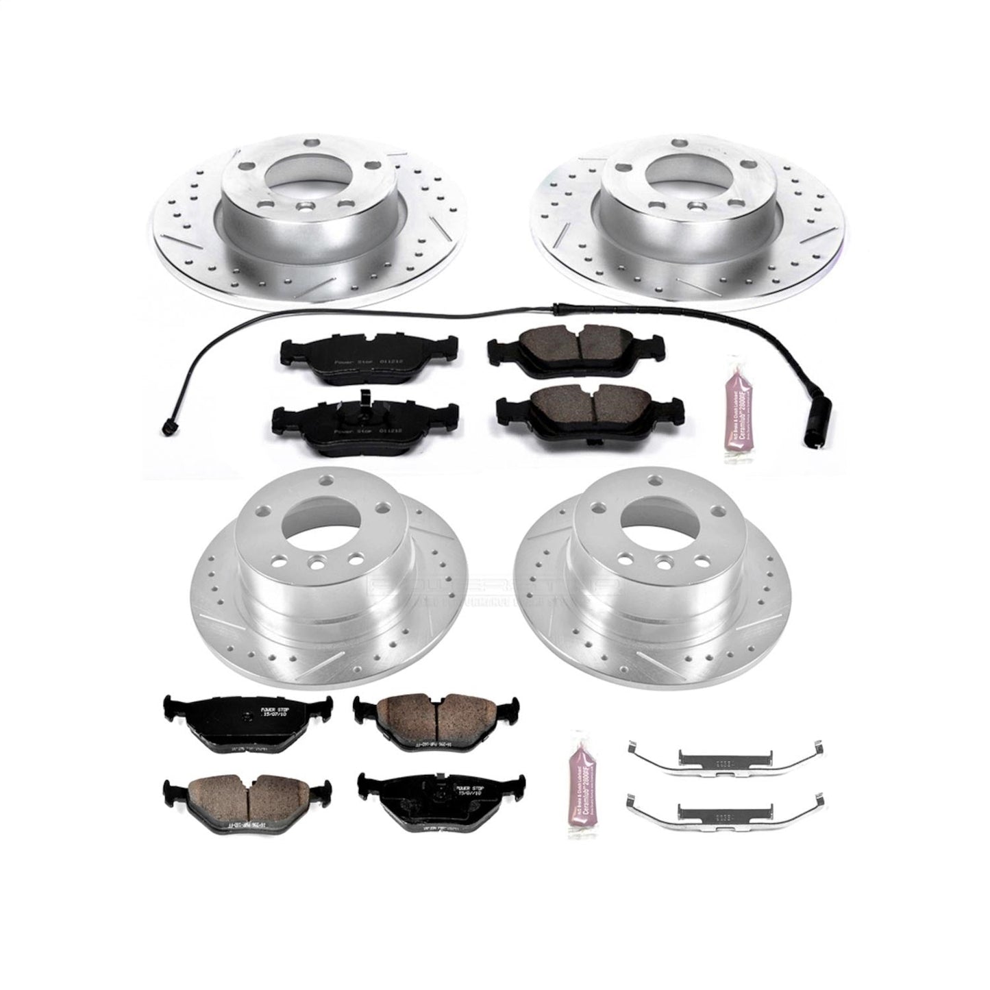 PowerStop Z23 Evolution Sport Front & Rear Brake Kit | BMW Z3 (96-98) (K592)