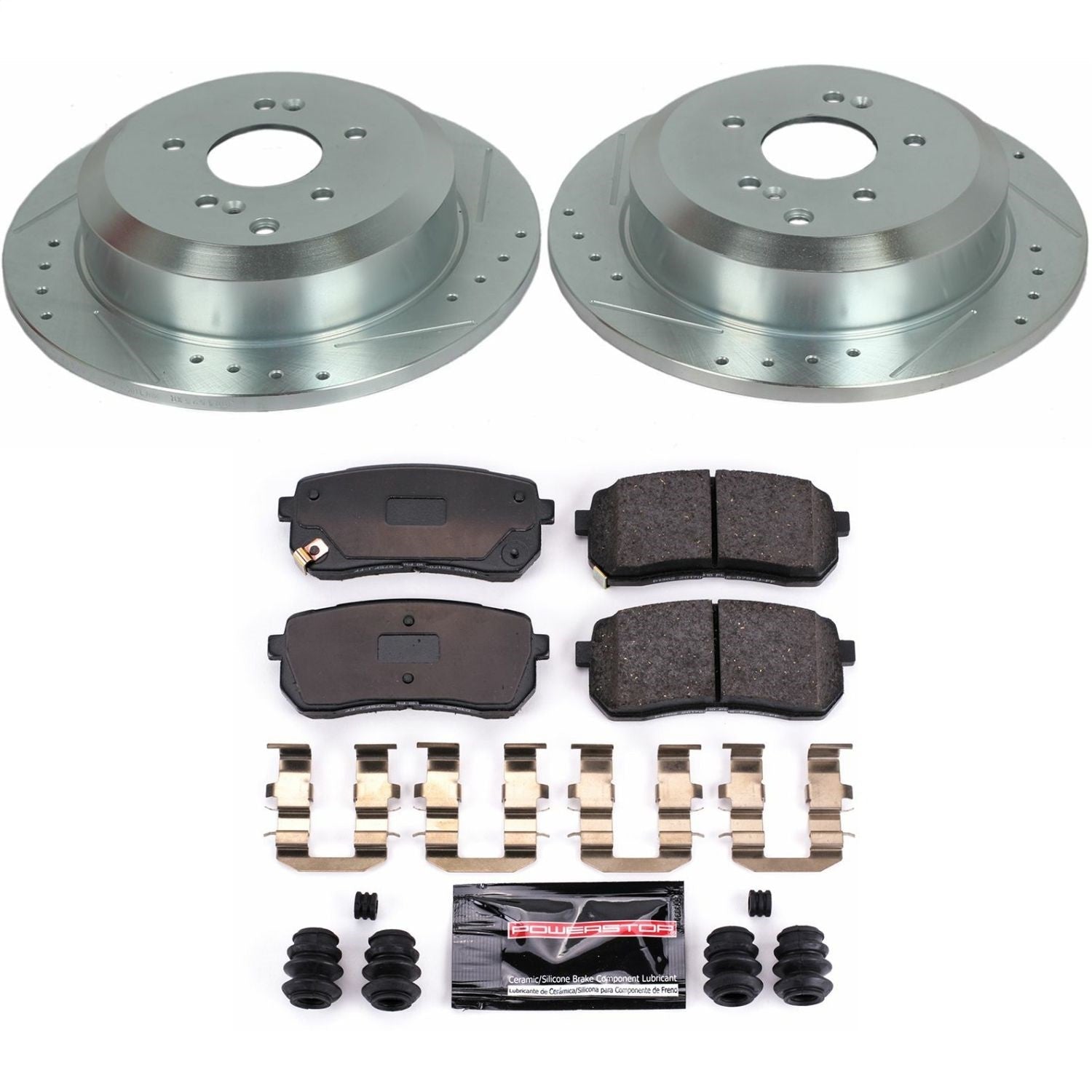 PowerStop Rear Z23 Evolution Sport Brake Kit | Hyundai Veracruz (07-12) (K5920)