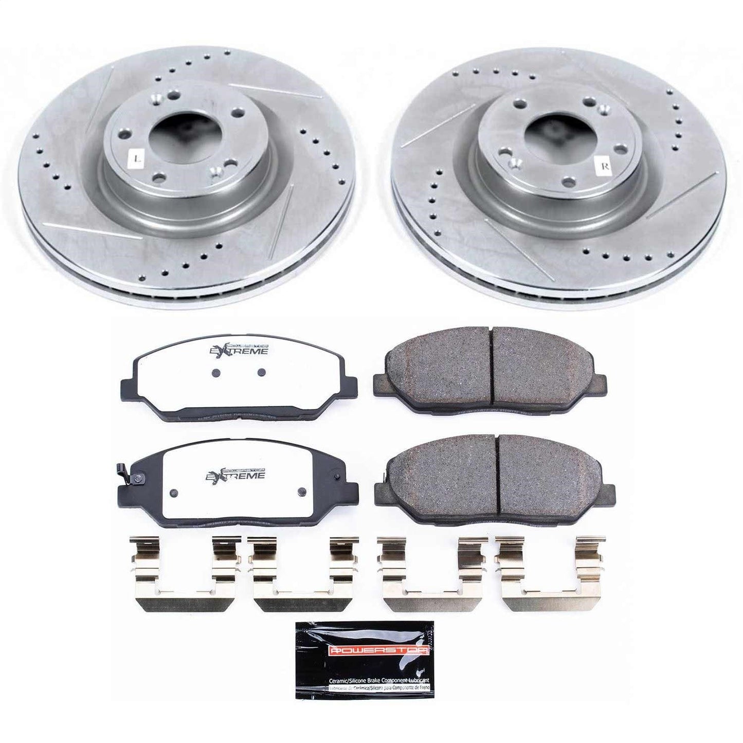PowerStop Front Z26 Street Warrior Brake Kit | Hyundai Genesis (09-11) (K5921-26)