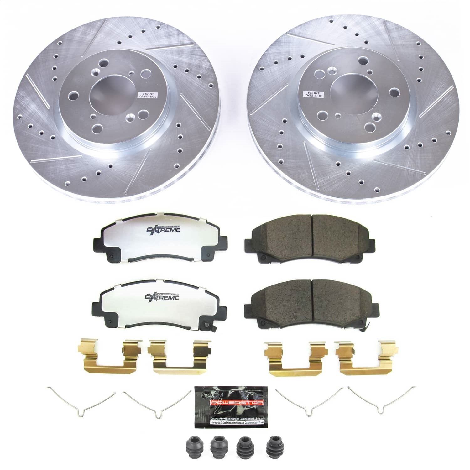 PowerStop Front Z26 Street Brake Kit | Honda Ridgeline (12-14) (K5939-26)
