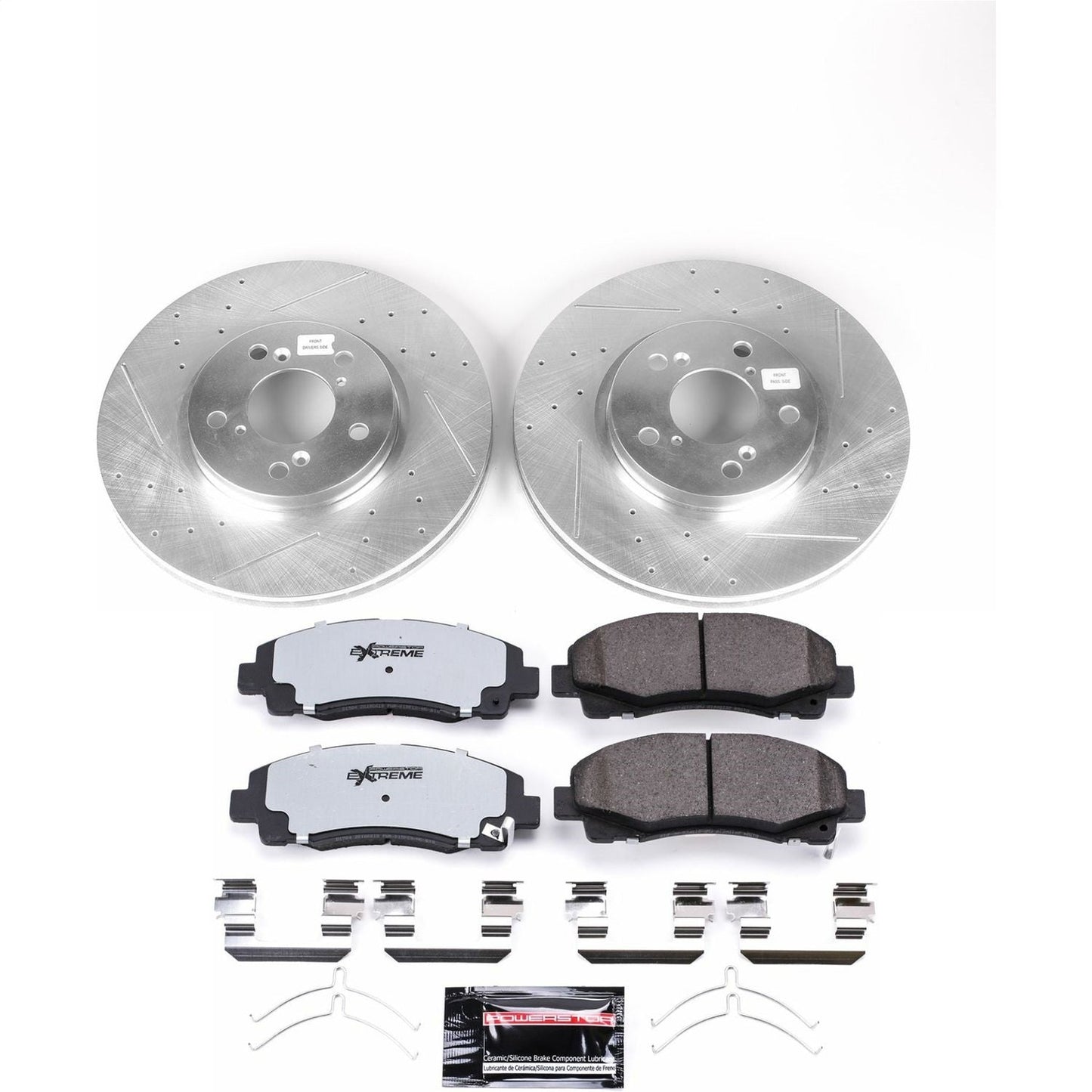 PowerStop Front Z36 Truck & Tow Brake Kit | Honda Ridgeline (12-14) (K5939-36)