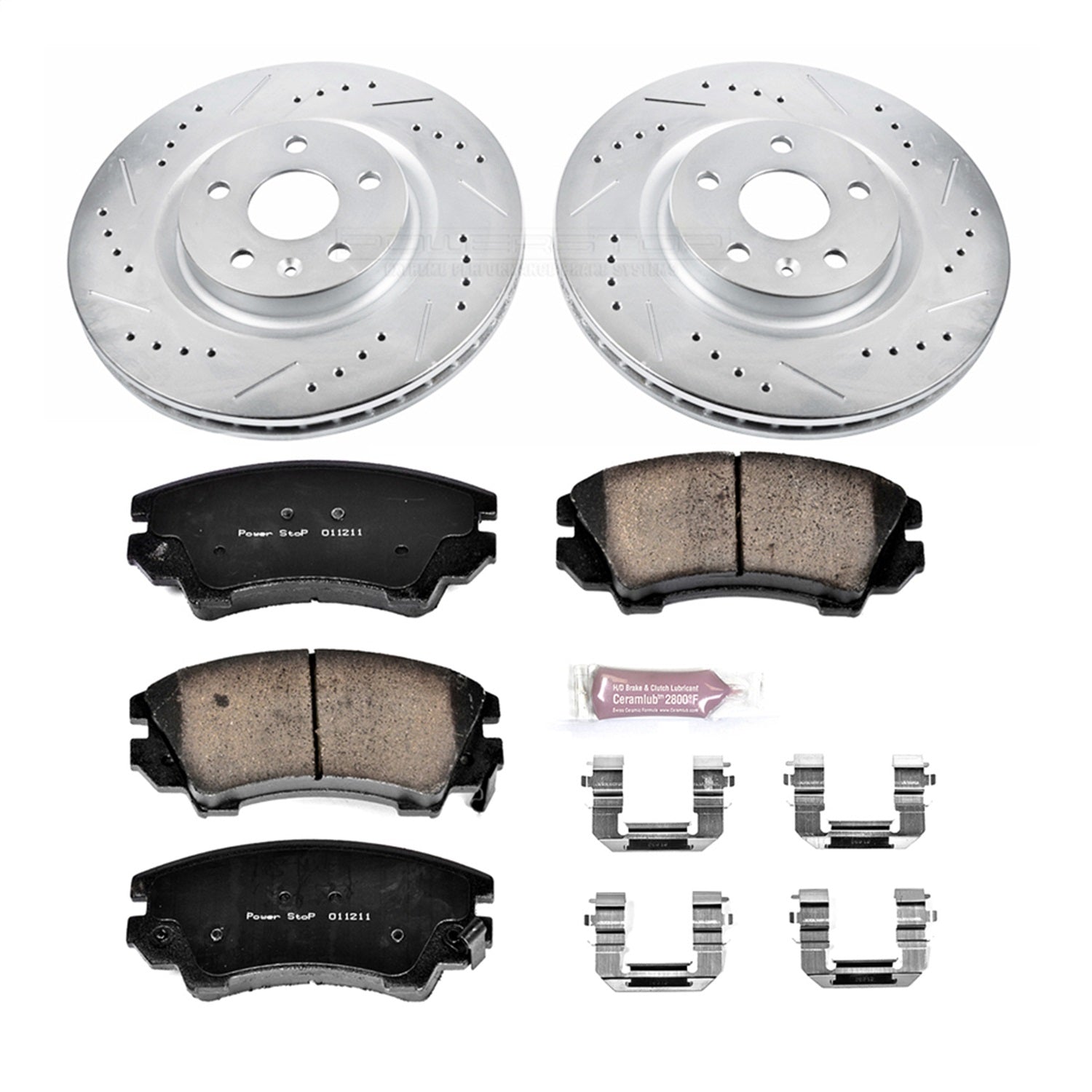 PowerStop Front Z23 Evolution Sport Brake Kit | Chevrolet Caprice (11-17) (K5948)