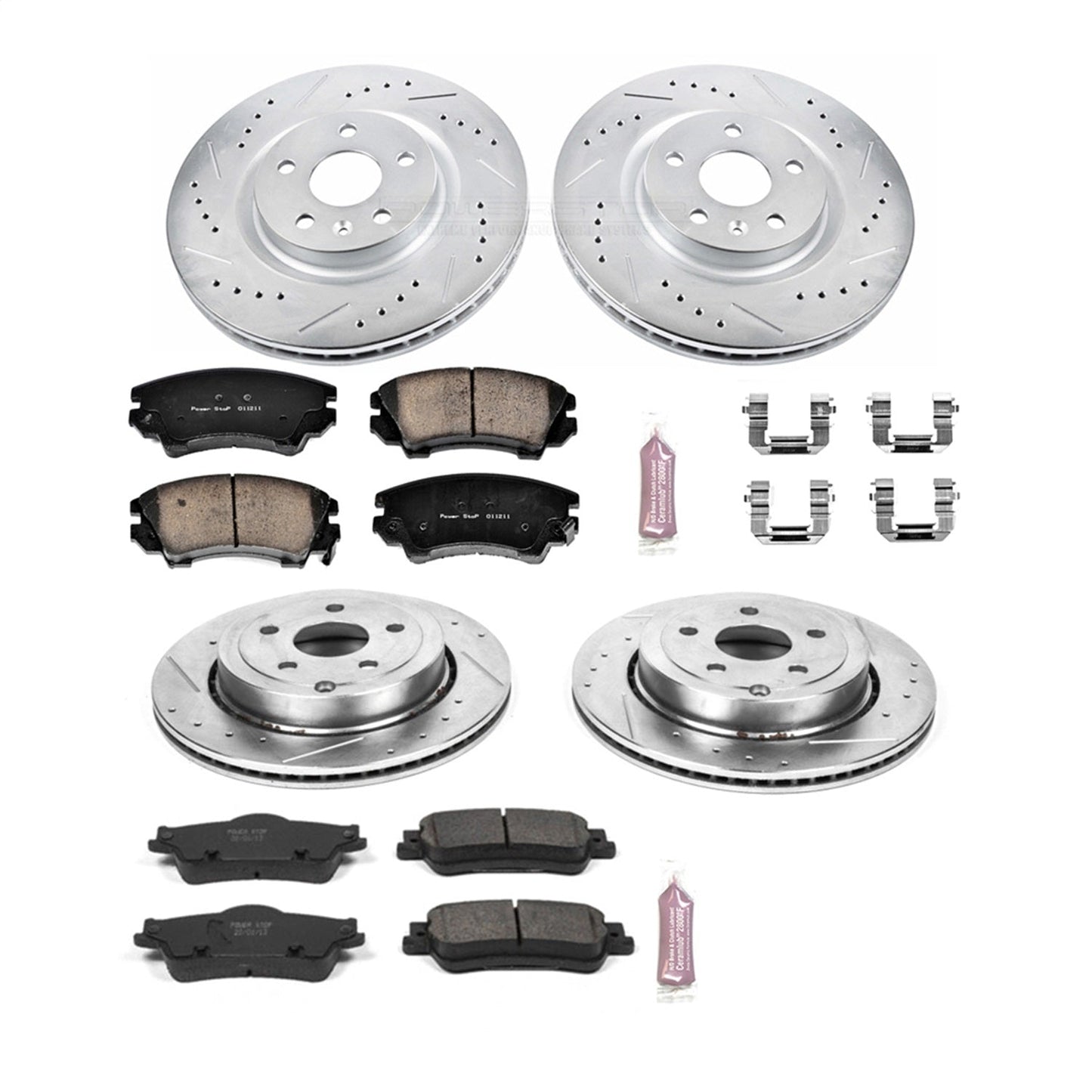 PowerStop Front & Rear Z23 Evolution Sport Brake Kit | Chevrolet Caprice (11-17) (K5949)