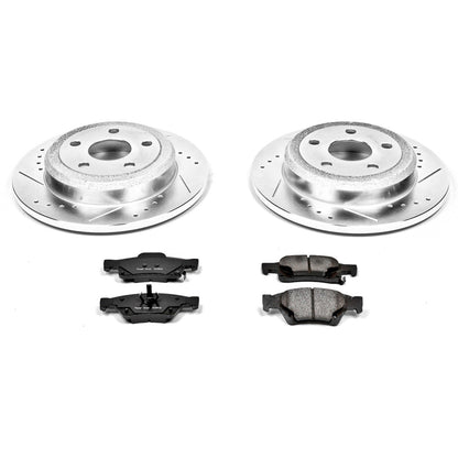 PowerStop Rear Z23 Evolution Sport Brake Kit | Dodge Durango (11-19) (K5950)