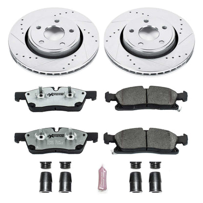 PowerStop Front Z26 Street Warrior Brake Kit | Dodge Durango (11-19) (K5951-26)