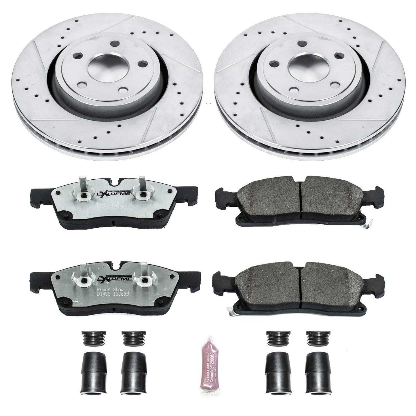PowerStop Front Z26 Street Warrior Brake Kit | Dodge Durango (11-19) (K5954-26)