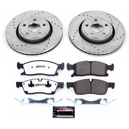 PowerStop Front Z36 Truck & Tow Brake Kit | Dodge Durango (11-19) (K5954-36)