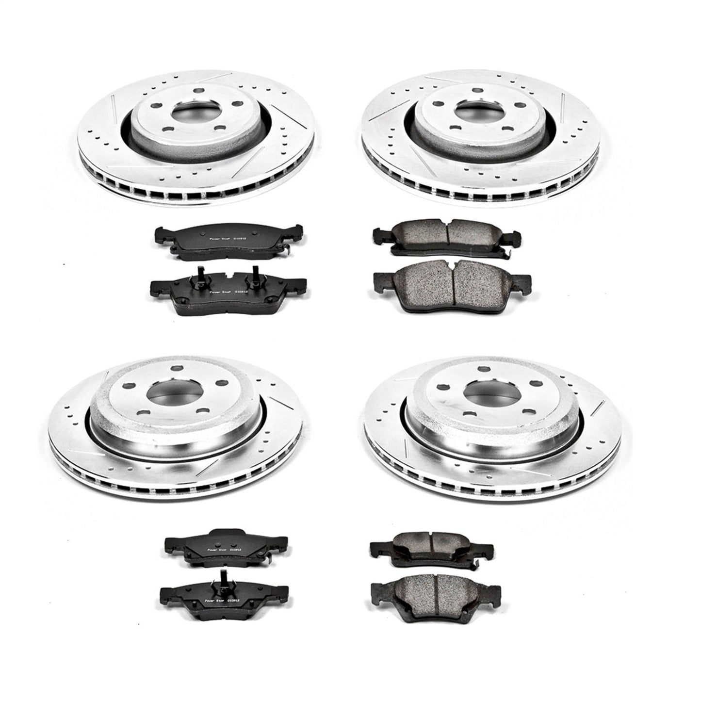 PowerStop Front & Rear Z23 Evolution Sport Brake Kit | Dodge Durango (11-19) (K5955)