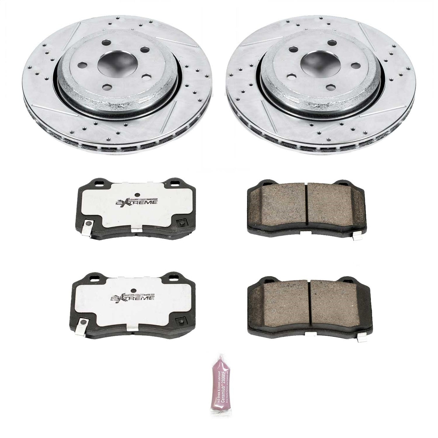 PowerStop Rear Z26 Street Warrior Brake Kit | Dodge Durango (18-19) (K5956-26)
