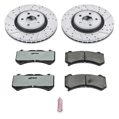 PowerStop Front Z26 Street Brake Kit | Jeep Grand Cherokee (12-20) (K5957-26)