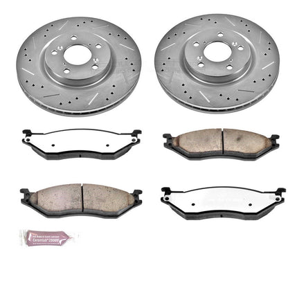 PowerStop Front Z36 Truck & Tow Brake Kit | Ford F-550 Super Duty (05-16) (K5964-36)