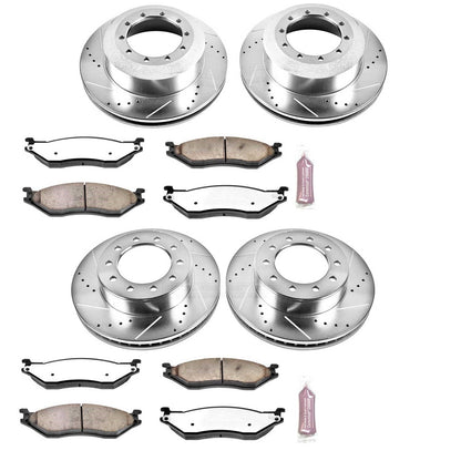 PowerStop Front and Rear Z36 Truck & Tow Brake Kit | Ford F-550 Super Duty (05-16) (K5965-36)