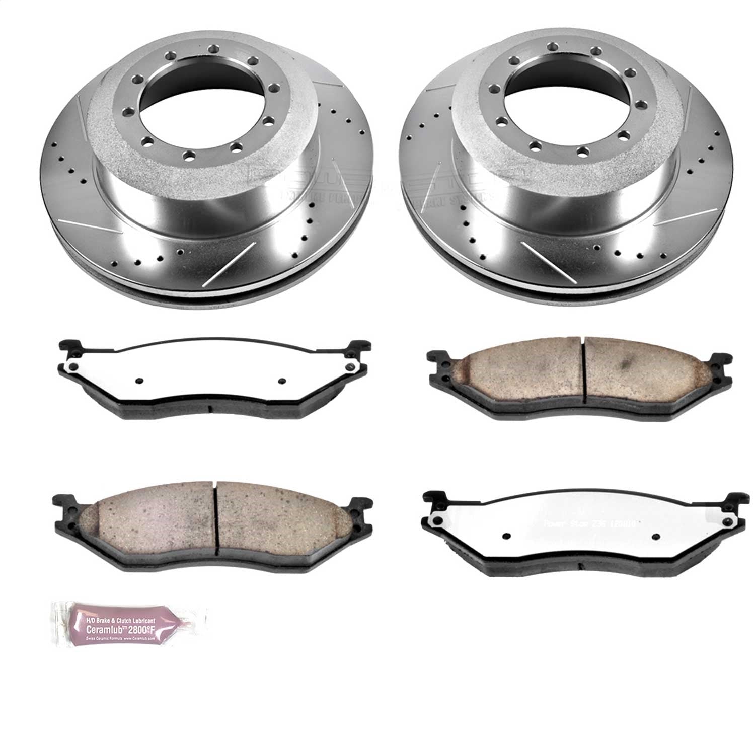 PowerStop Rear Z36 Truck & Tow Brake Kit | Ford LCF (06-09) (K5966-36)