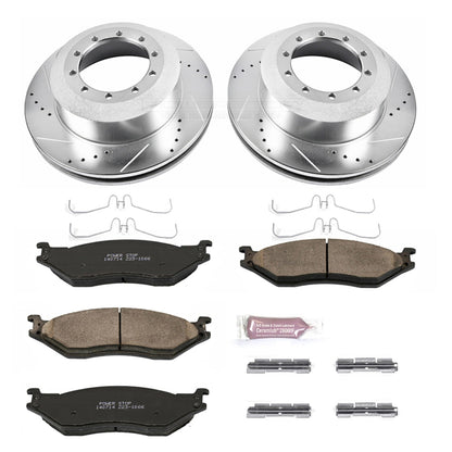 PowerStop Rear Z23 Evolution Brake Kit | Ford LCF (06-09) (K5966)