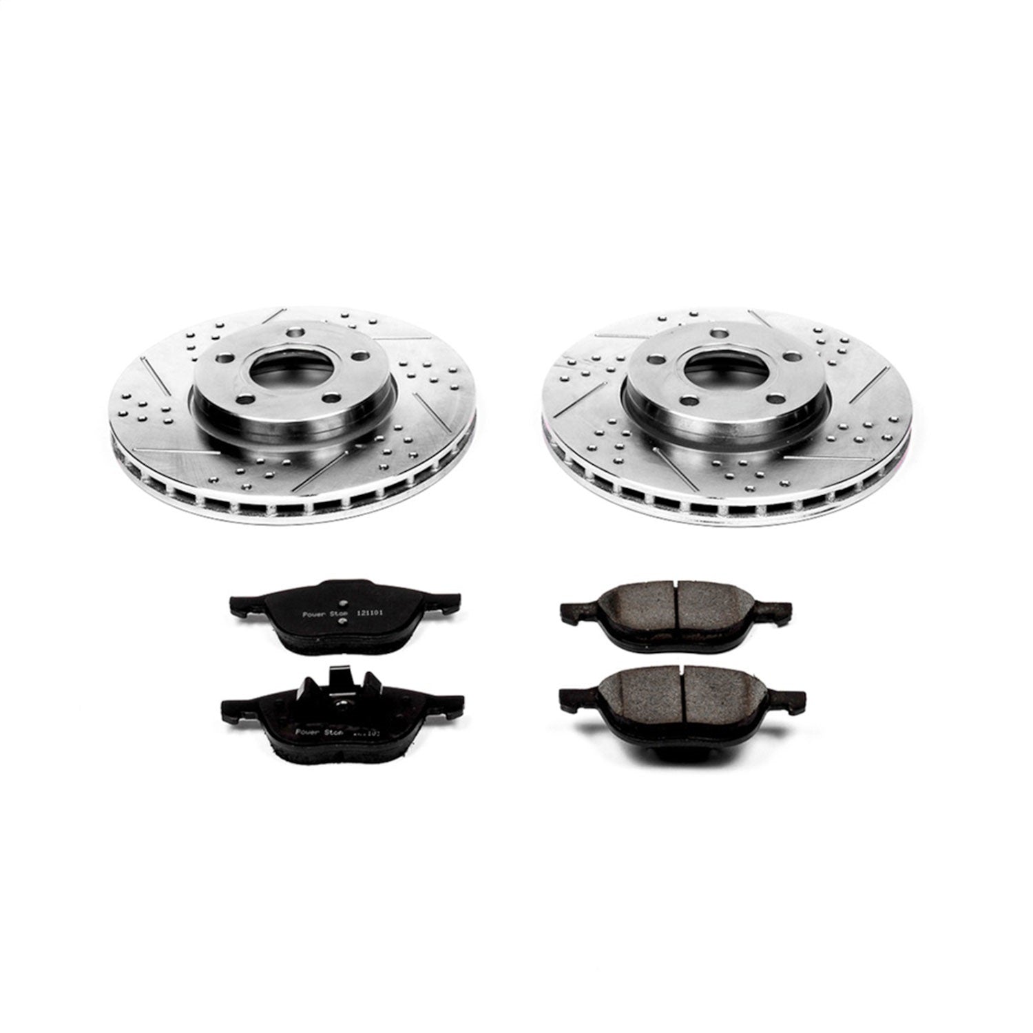 PowerStop Front Z23 Evolution Sport Brake Kit | Ford C-Max (13-18) (K5976)