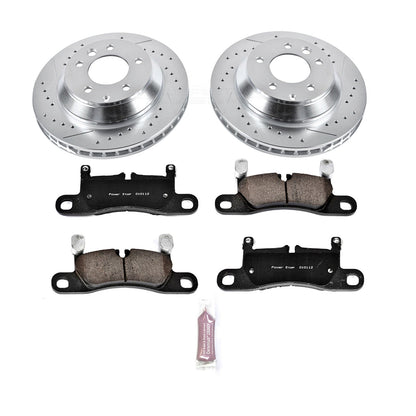 PowerStop Rear Z23 Evolution Sport Brake Kit | Porsche Cayenne (11-18) (K5979)