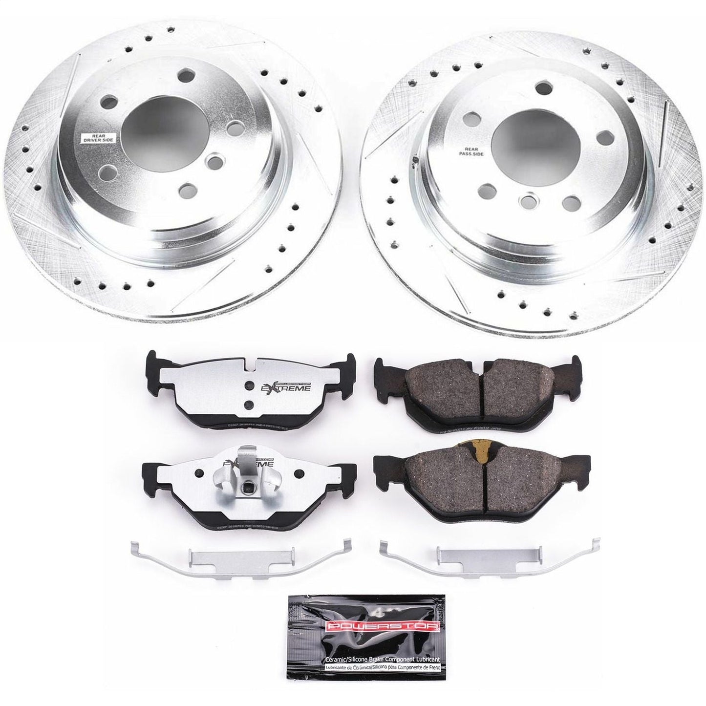 PowerStop Rear Z26 Street Warrior Brake Kit | BMW 328i (11-13) (K5980-26)