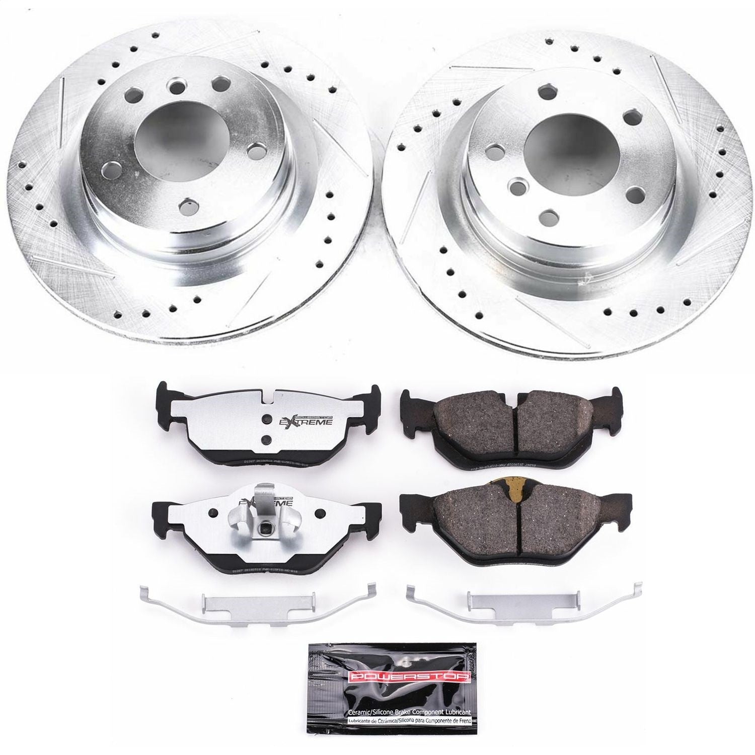 PowerStop Rear Z26 Street Warrior Brake Kit | BMW 328i (11-13) (K5981-26)